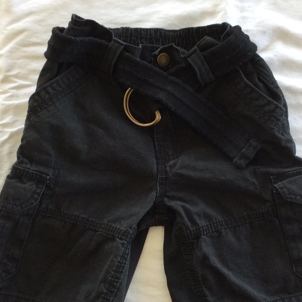 Carters size 4t black, shorts.
